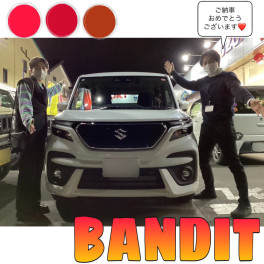 新車ソリオバンディッドご納車式です♫